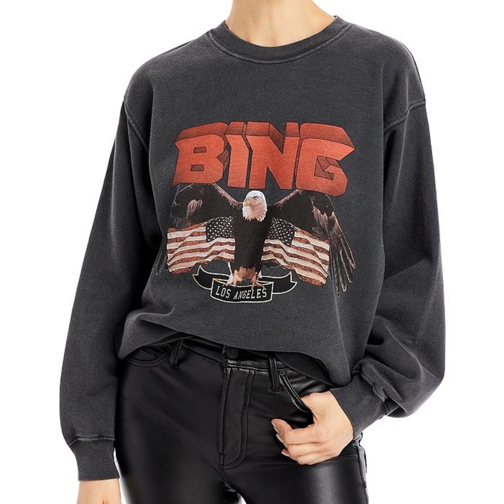 Anine Bing Vintage Eagle Sweatshirt